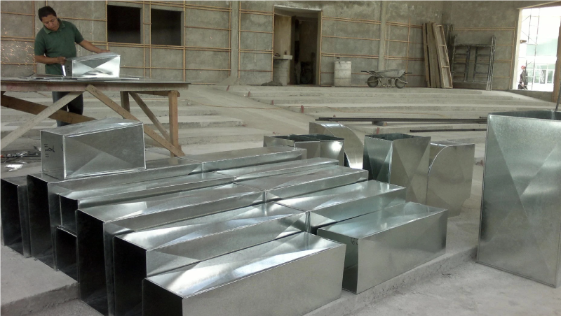 Fabricación de Ductos de Ventilación